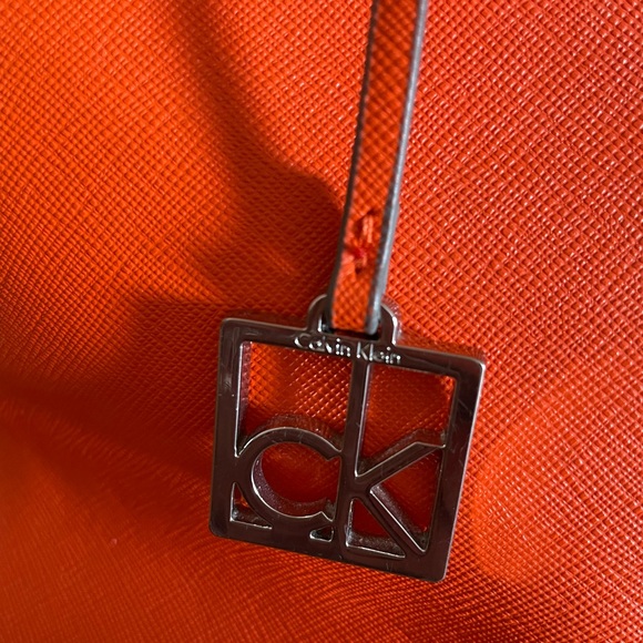 Calvin Klein Orange medium sized Tote bag - Picture 4 of 16